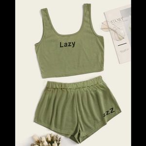 NWOT Lazy Pajama Set